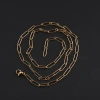 Cross-border best-selling stainless steel long-clasp cross-shaped hip-hop necklace DIY bracelet necklace accessory ins trendy brand chain details Picture